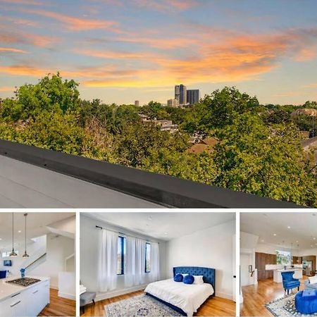 4 Story Home Mins To Downtown Houston With City Views Ngoại thất bức ảnh